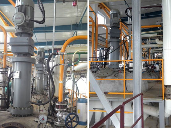 為遼寧一家大型化工廠設計、生產的對硝基苯胺15立方高壓反應釜